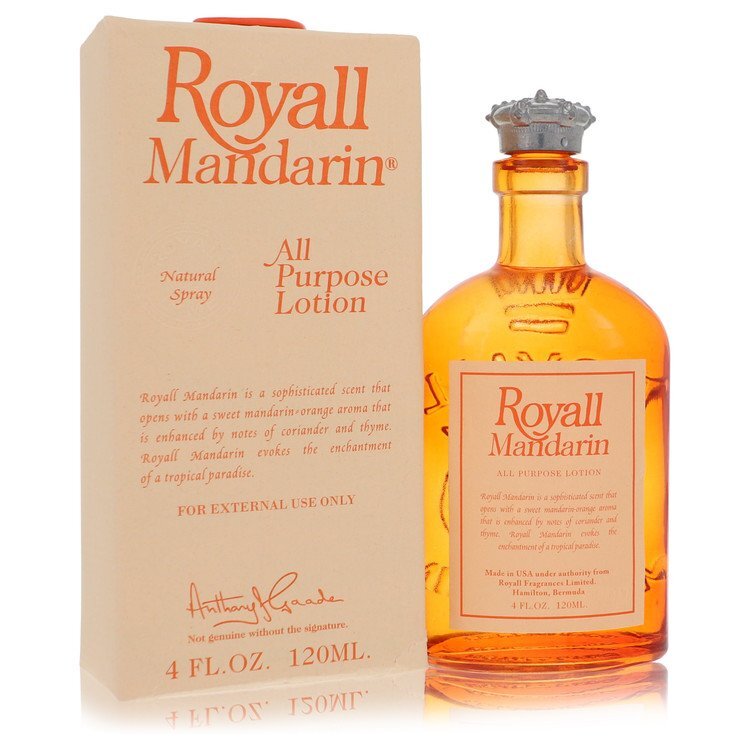 Royall Mandarin by Royall Fragrances All Purpose Lotion / Cologne 4 oz (For Man)