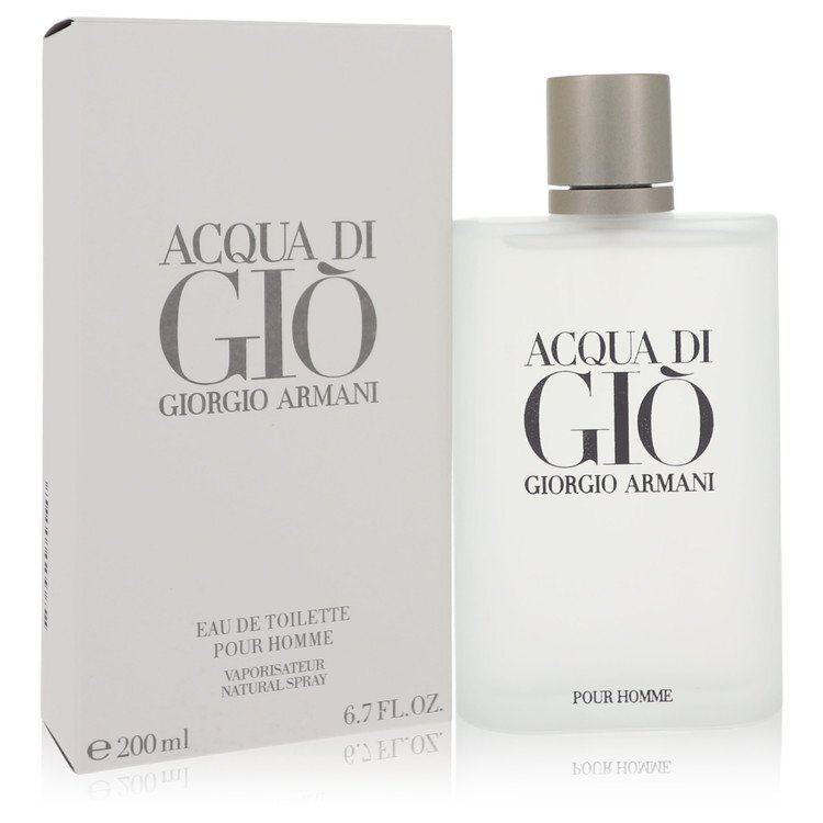 Acqua Di Gio by Giorgio Armani Eau De Toilette Spray 6.7 oz (For Man)