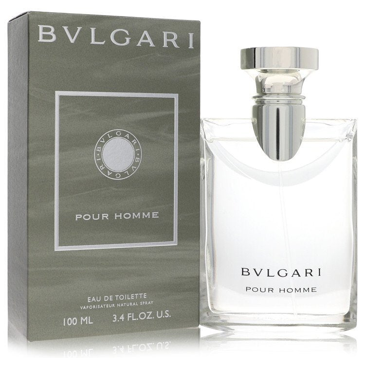 Bvlgari Pour Homme by Bvlgari Eau De Toilette Spray 3.4 oz (For Man)