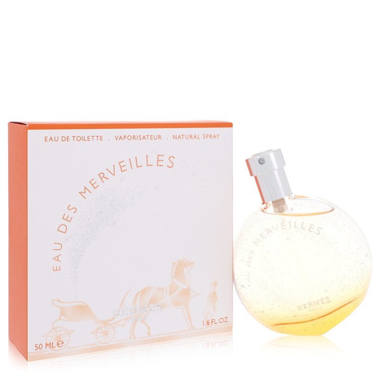 Eau Des Merveilles by Hermes Eau De Toilette Spray 1.6 oz (For Woman)