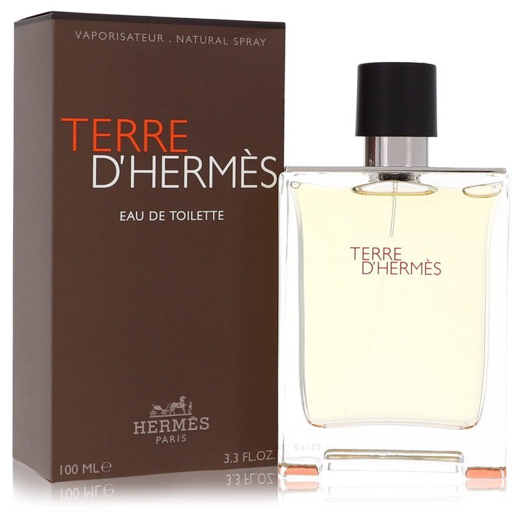 Terre D'Hermes by Hermes Eau De Toilette Spray 3.4 oz (For Man)