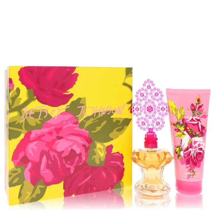 Betsey Johnson by Betsey Johnson Gift Set 3.4 oz Eau de Parfum Spray + 6.7 oz Body Lotion (For Woman)