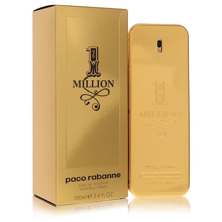 1 Million by Paco Rabanne Eau De Toilette Spray 3.4 oz (For Man)