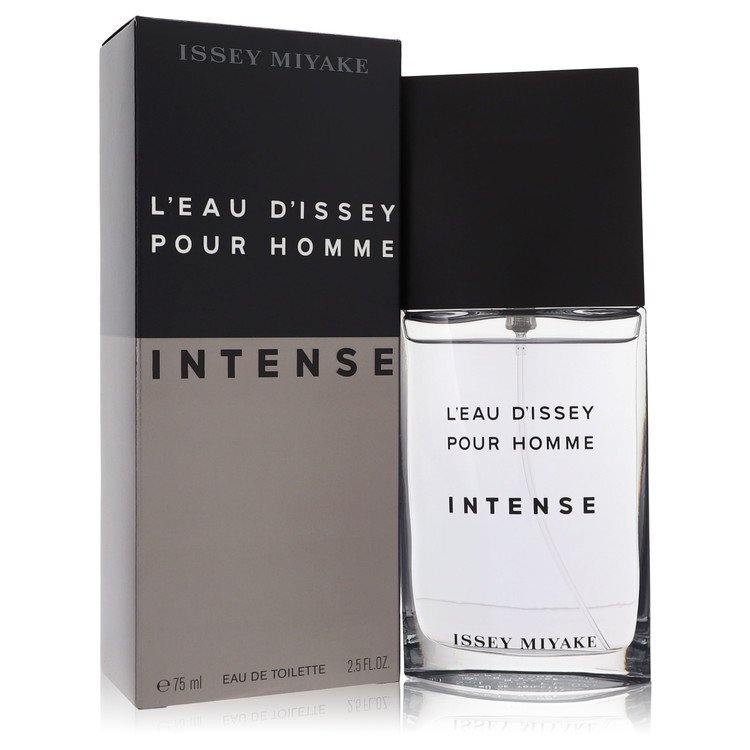 L'eau D'Issey Pour Homme Intense by Issey Miyake Eau De Toilette Spray 2.5 oz (For Man)