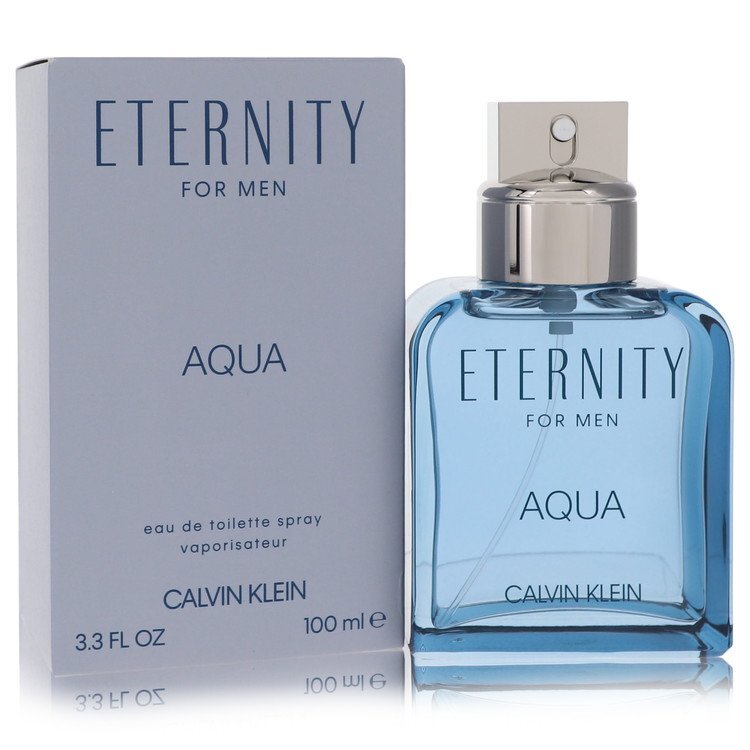Eternity Aqua by Calvin Klein Eau De Toilette Spray 3.4 oz (For Man)