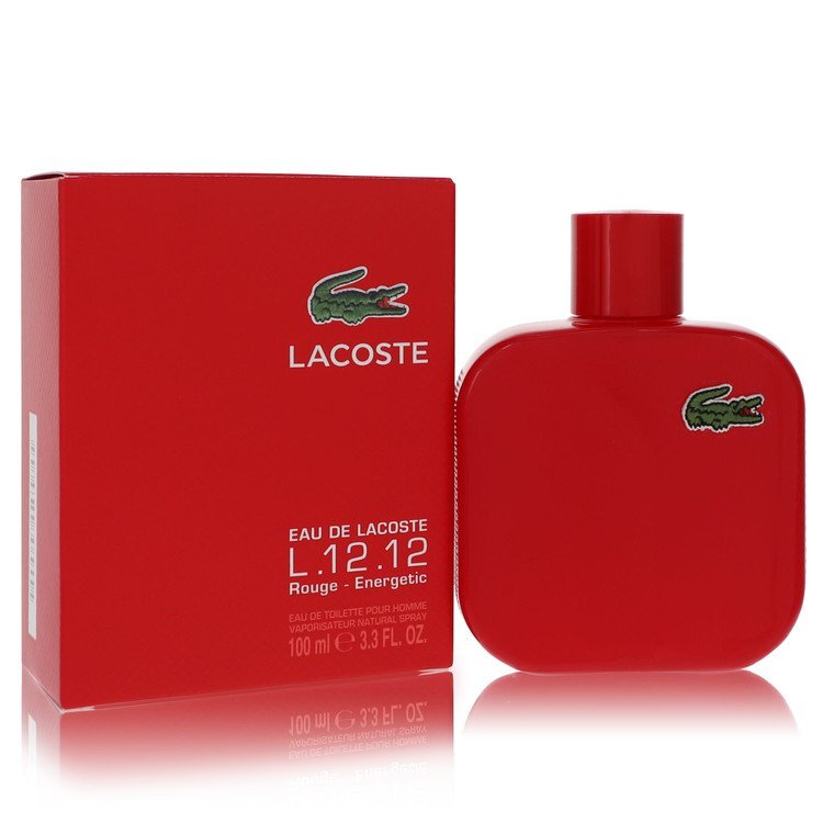 Lacoste Eau De Lacoste L.12.12 Rouge by Lacoste Eau de Toilette Spray 3.3 oz (For Man)