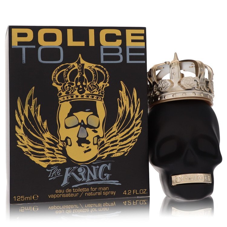 Police To Be The King by Police Colognes Eau De Toilette Spray 4.2 oz (For Man)