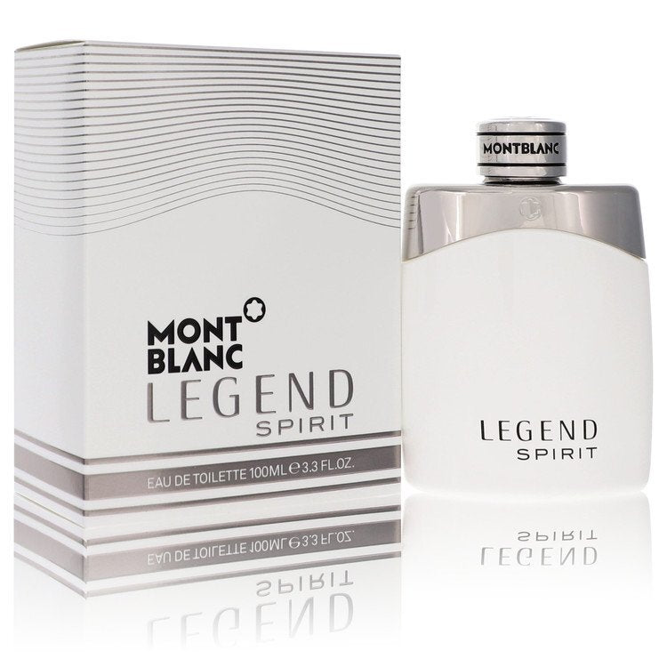 Montblanc Legend Spirit by Mont Blanc Eau De Toilette Spray 3.3 oz (For Man)