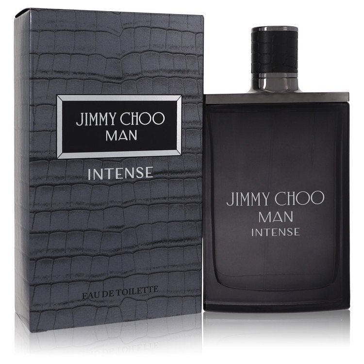 Jimmy Choo Man Intense by Jimmy Choo Eau De Toilette Spray 3.3 oz (For Man)