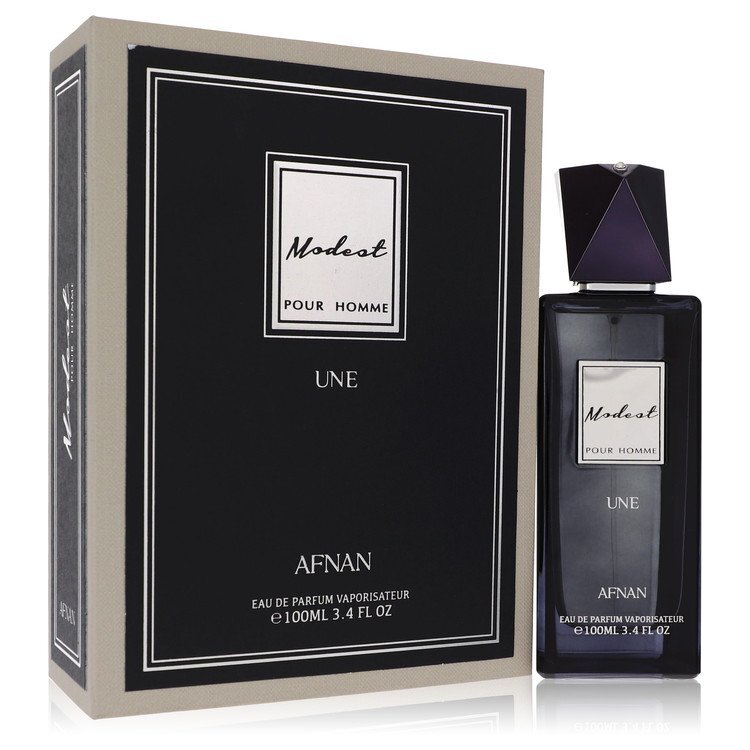 Modest Pour Homme Une by Afnan Eau de Parfum Spray 3.4 oz (For Man)