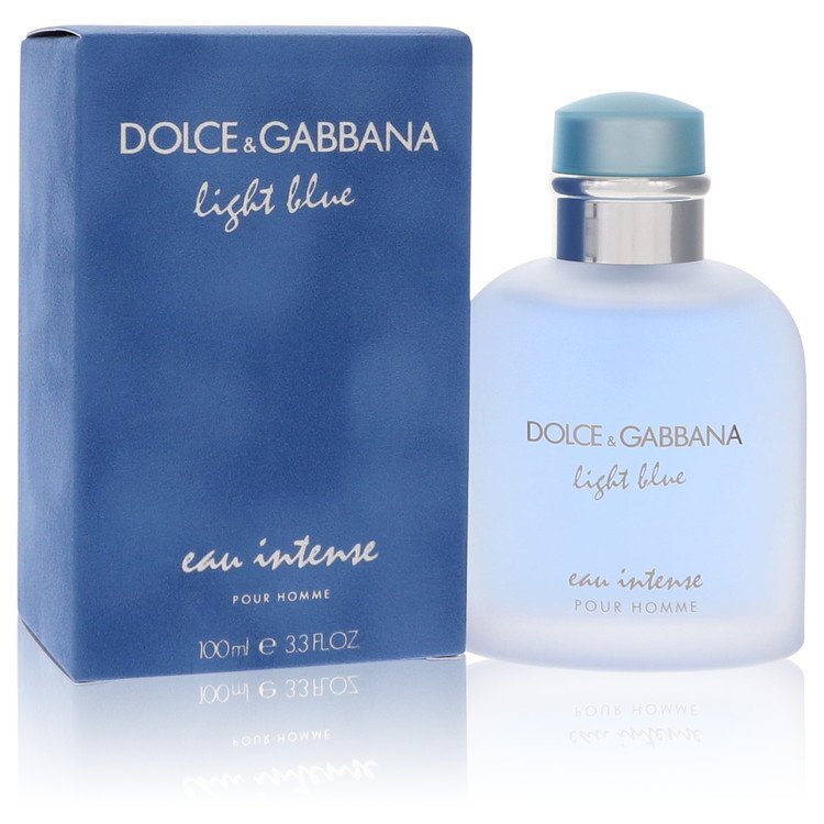 Dolce & Gabbana Light Blue Eau Intense 3.3 oz Eau de Parfum (For Man)