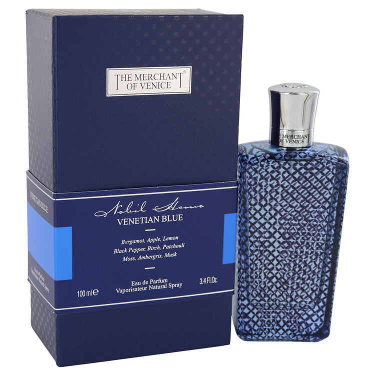 Venetian Blue by The Merchant of Venice Eau de Parfum Spray 3.4 oz (For Man)