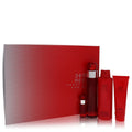 Perry Ellis 360 Red by Perry Ellis Gift Set 3.4 oz Eau De Toilette Spray + .25 oz Mini EDT Spray + 6 oz Body Spray + 3 oz Shower Gel (For Man)