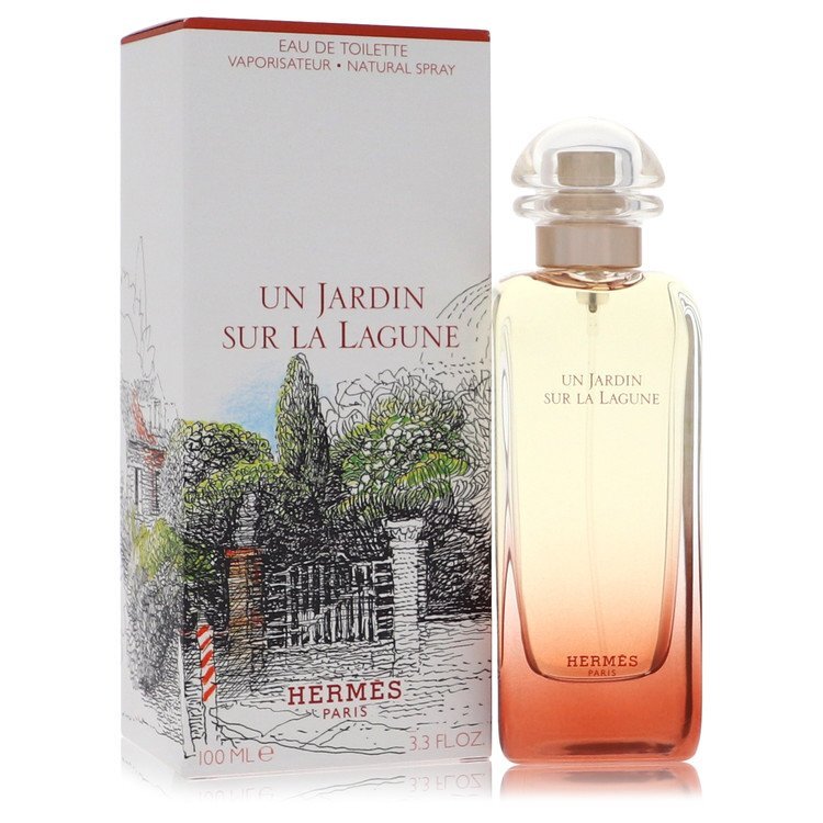 Un Jardin Sur La Lagune by Hermes Eau De Toilette Spray 3.3 oz (For Woman)