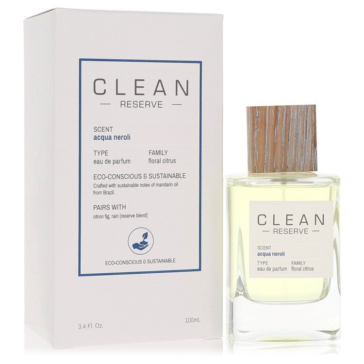 Clean Reserve Acqua Neroli by Clean Eau de Parfum Spray 3.4 oz (Unisex)