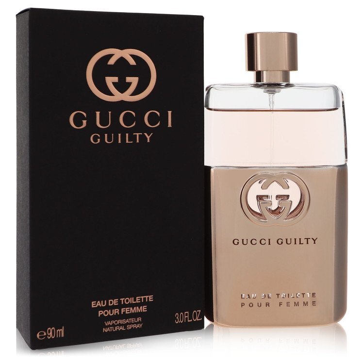 Gucci Guilty Pour Femme by Gucci Eau De Toilette Spray 3 oz (For Woman)