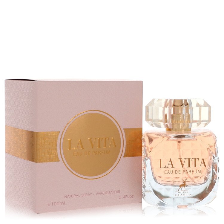 La Vita by Maison Alhambra Eau De Parfum Spray 3.4 oz (For Woman)