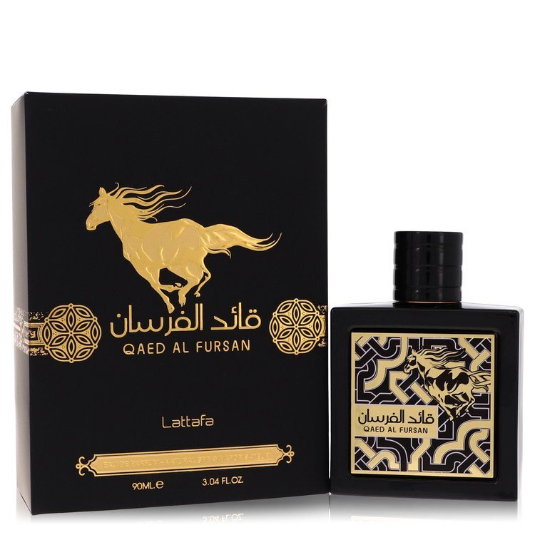 Lattafa Qaed Al Fursan by Lattafa Eau De Parfum Spray 3 oz (For Man)