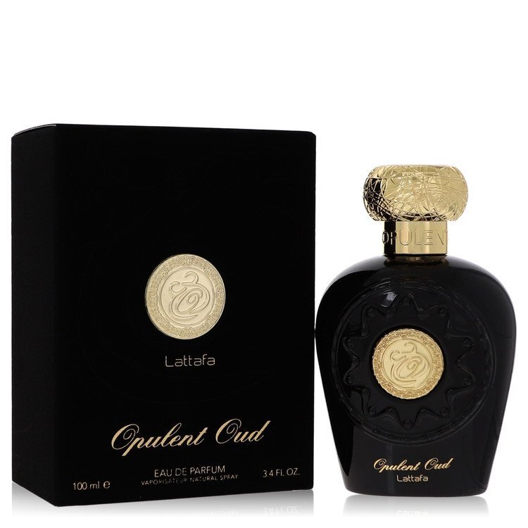 Lattafa Opulent Oud by Lattafa Eau De Parfum Spray  3.4 oz (Unisex)