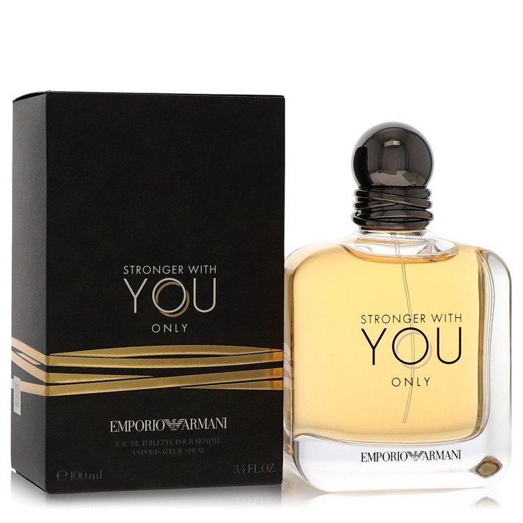 Stronger With You Only by Giorgio Armani Eau De Toilette Spray 3.4 oz (For Man)