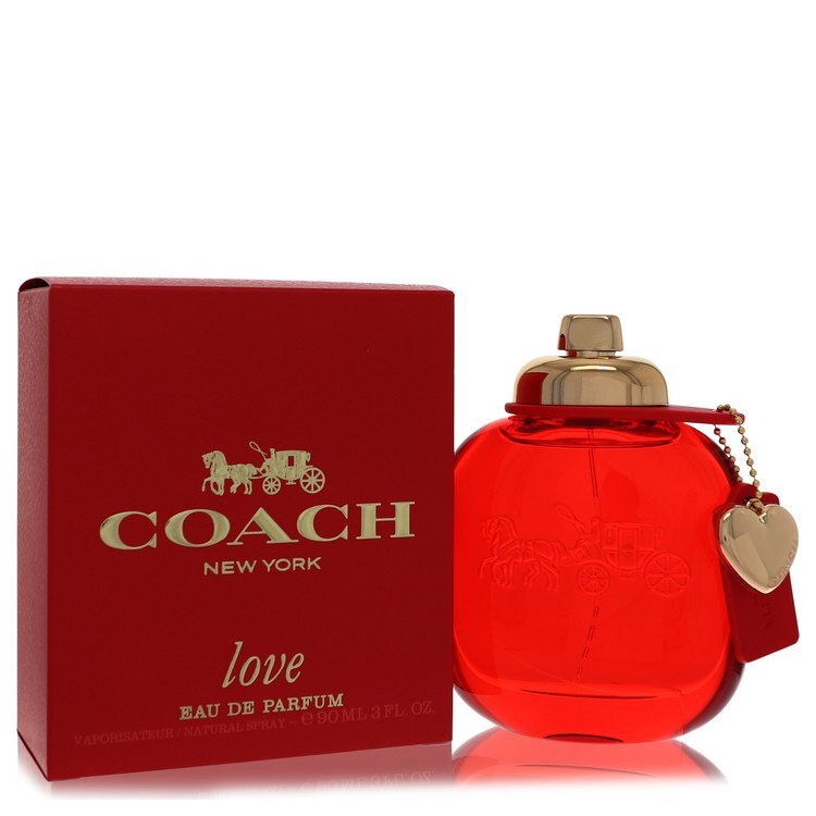Coach Love by Coach Eau de Parfum Spray (Red Packaging) 3 oz (For Woman)